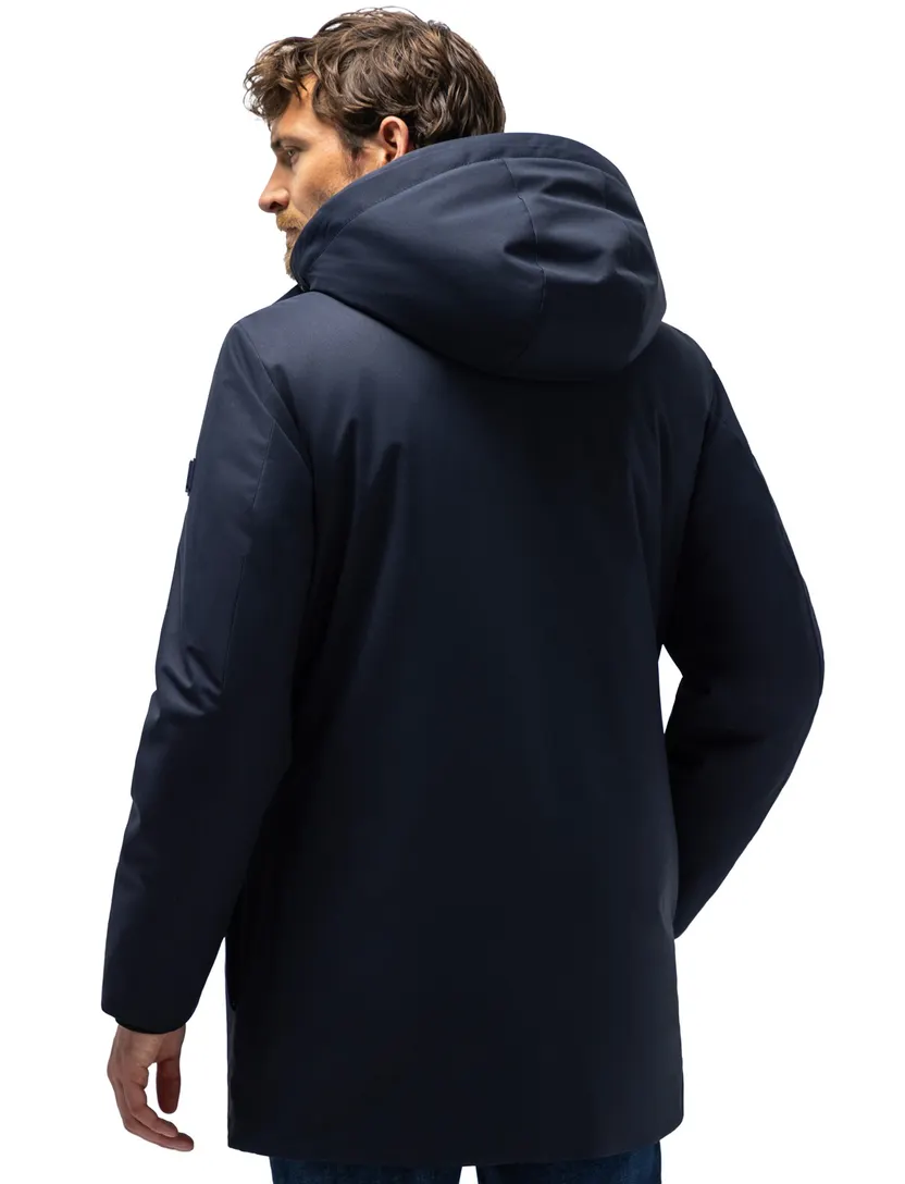Parka jas State of Art donkerblauw