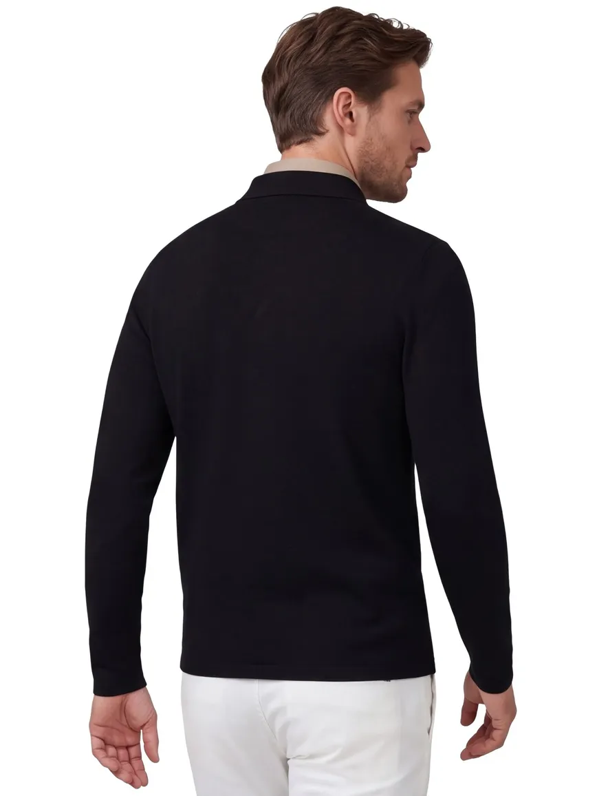 Poloshirt Cavallaro zwart 118265022-Black