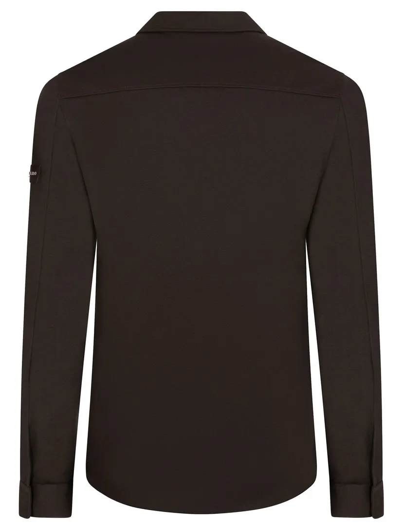 Overshirt Cavallaro bruin