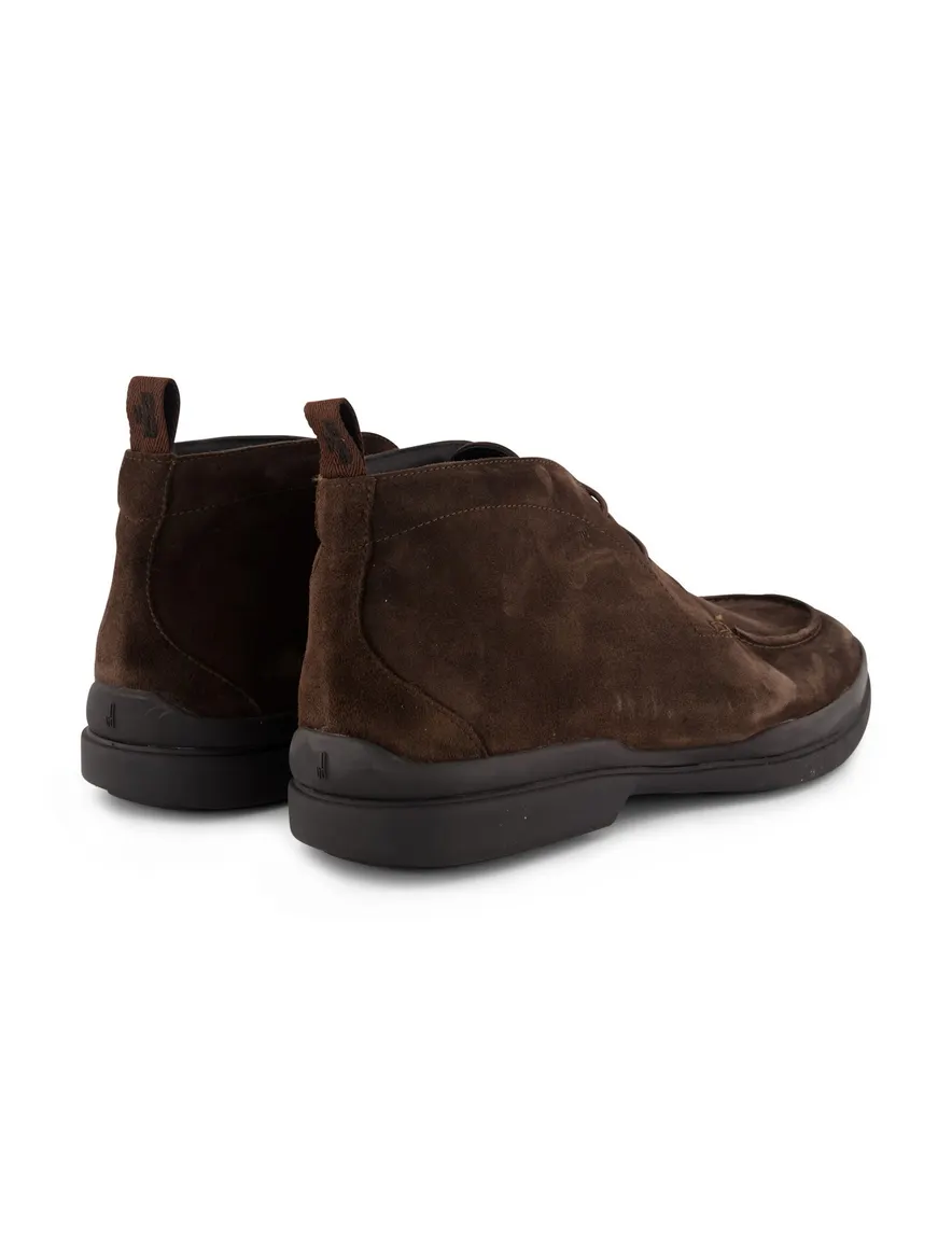 Floris van Bommel veterschoenen bruin effen