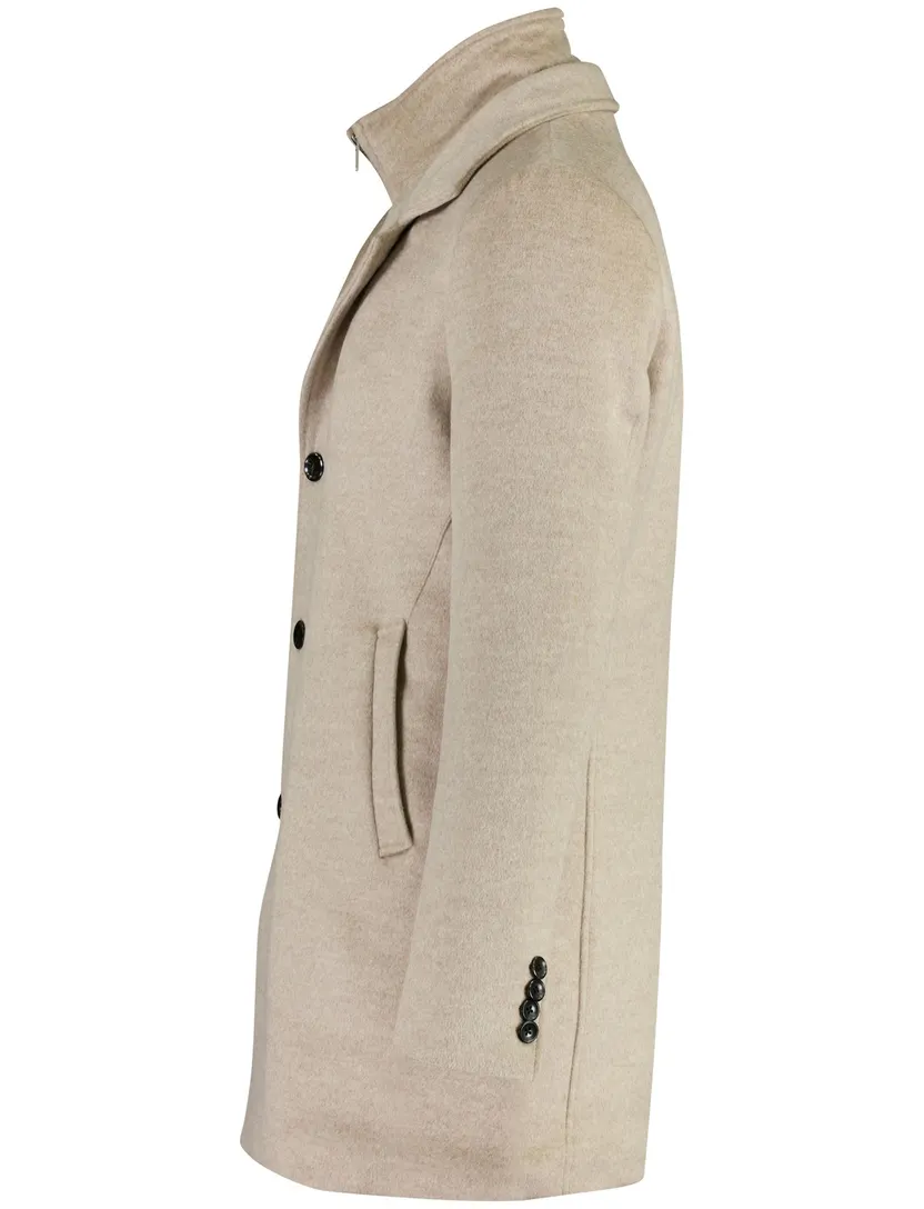 Overjas Gentiluomo beige wol