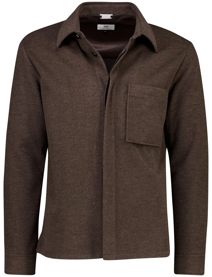 Overshirt Gentiluomo bruin