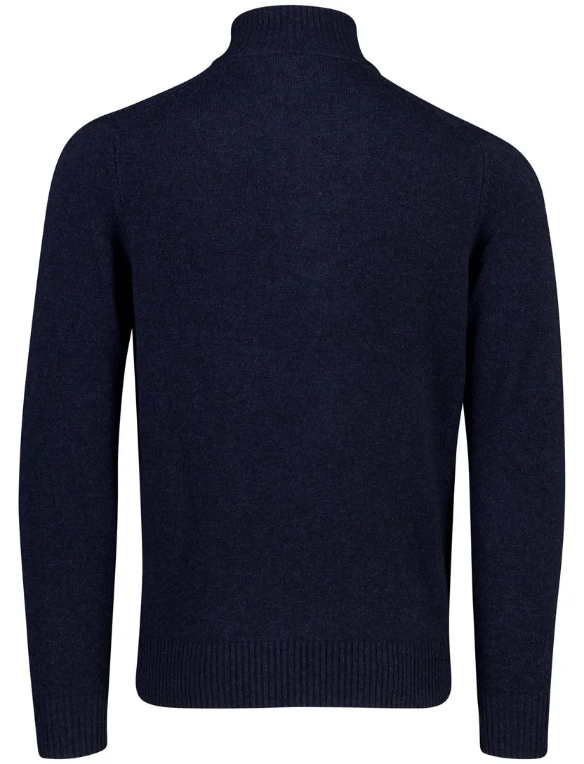 Trui Gentiluomo donkerblauw met knopen