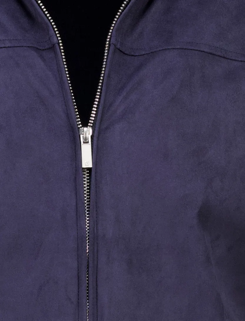 Vest Gentiluomo donkerblauw merinowol