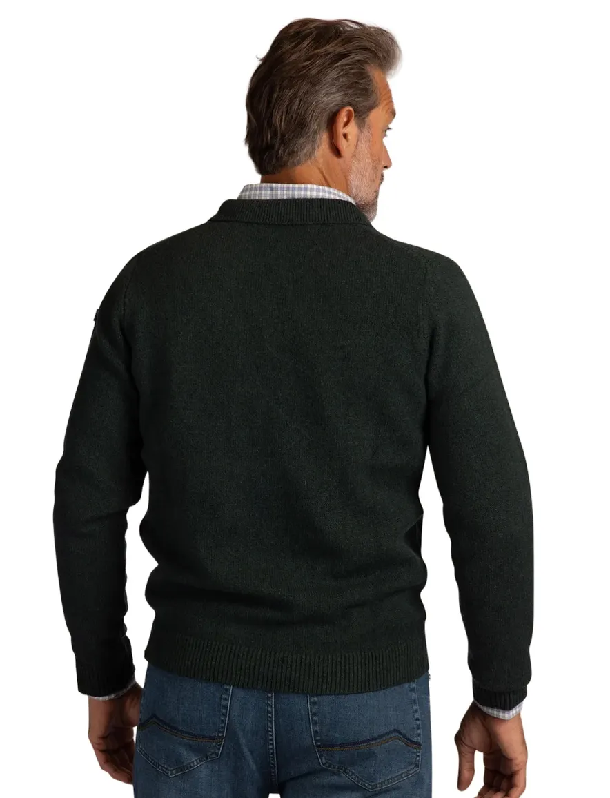 Trui New Zealand groen 26HN287-DARK HUNTER MELAN