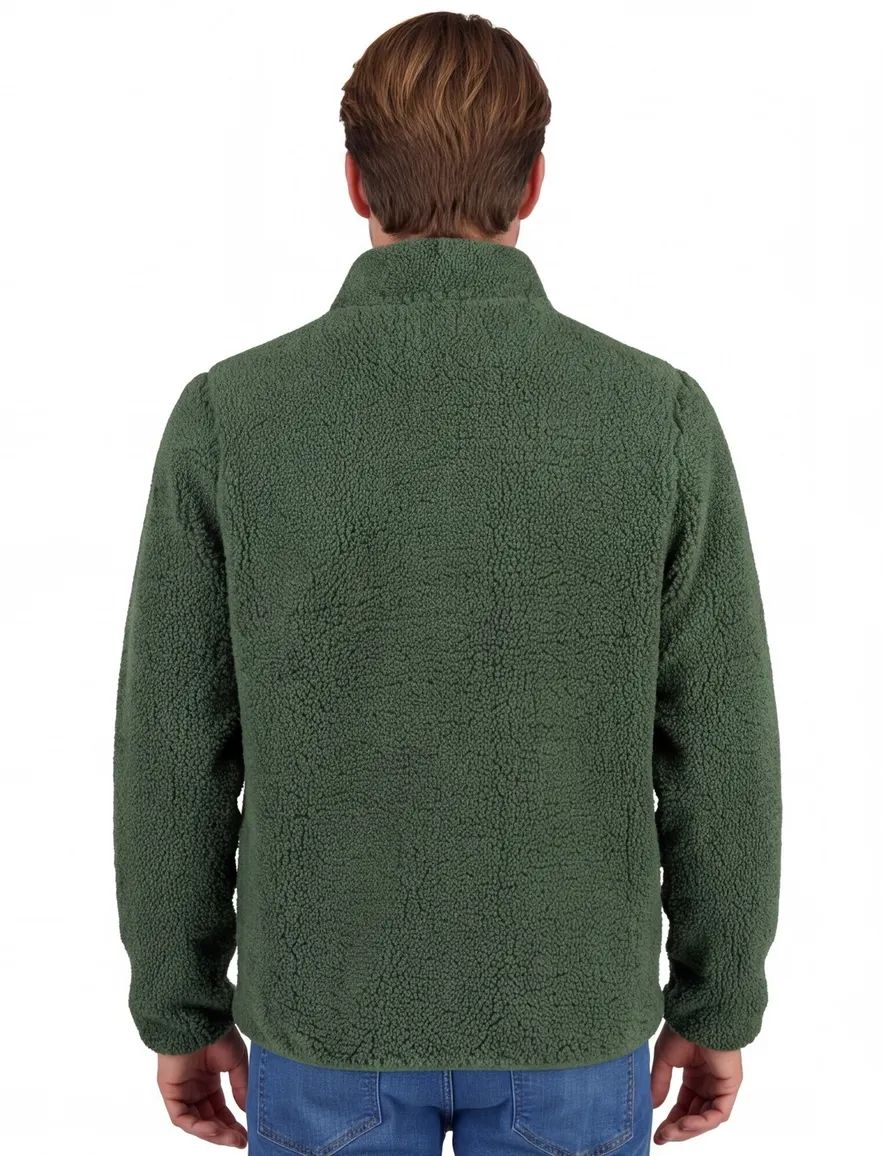 New Zealand vest groen met borstzak