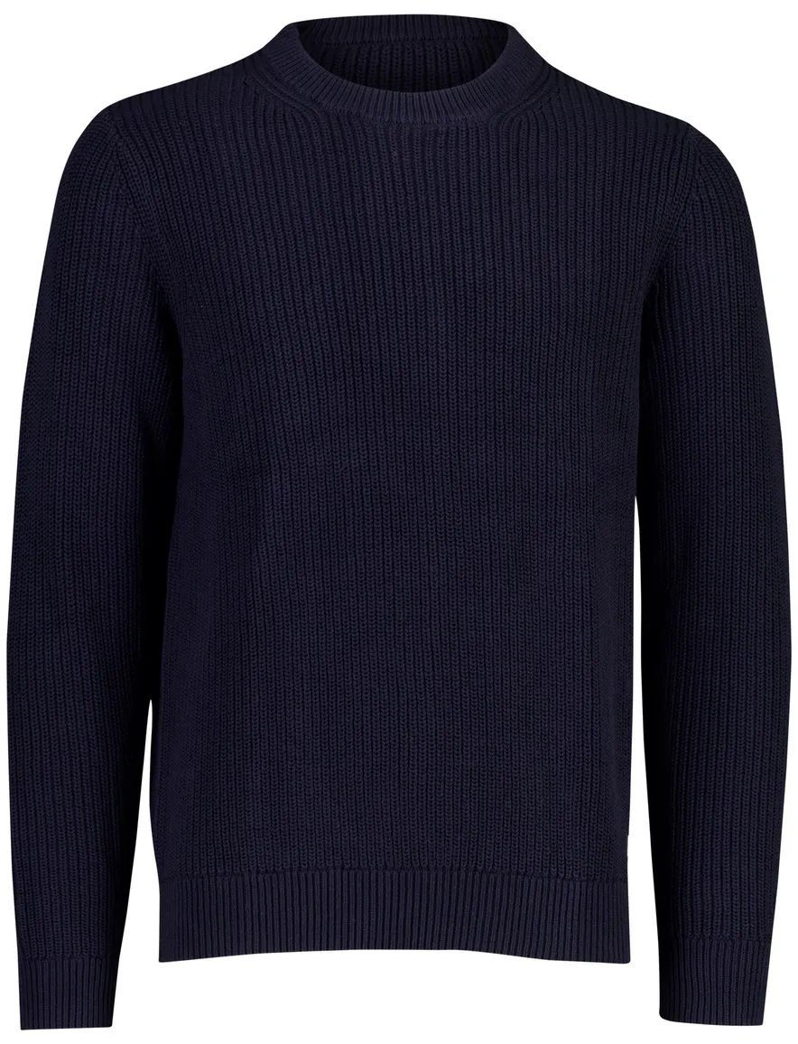 New Zealand trui donkerblauw gebreid