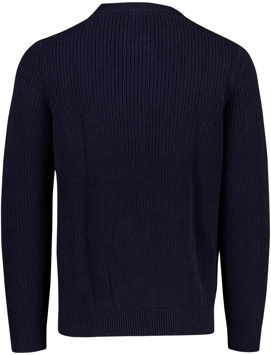 New Zealand trui donkerblauw gebreid