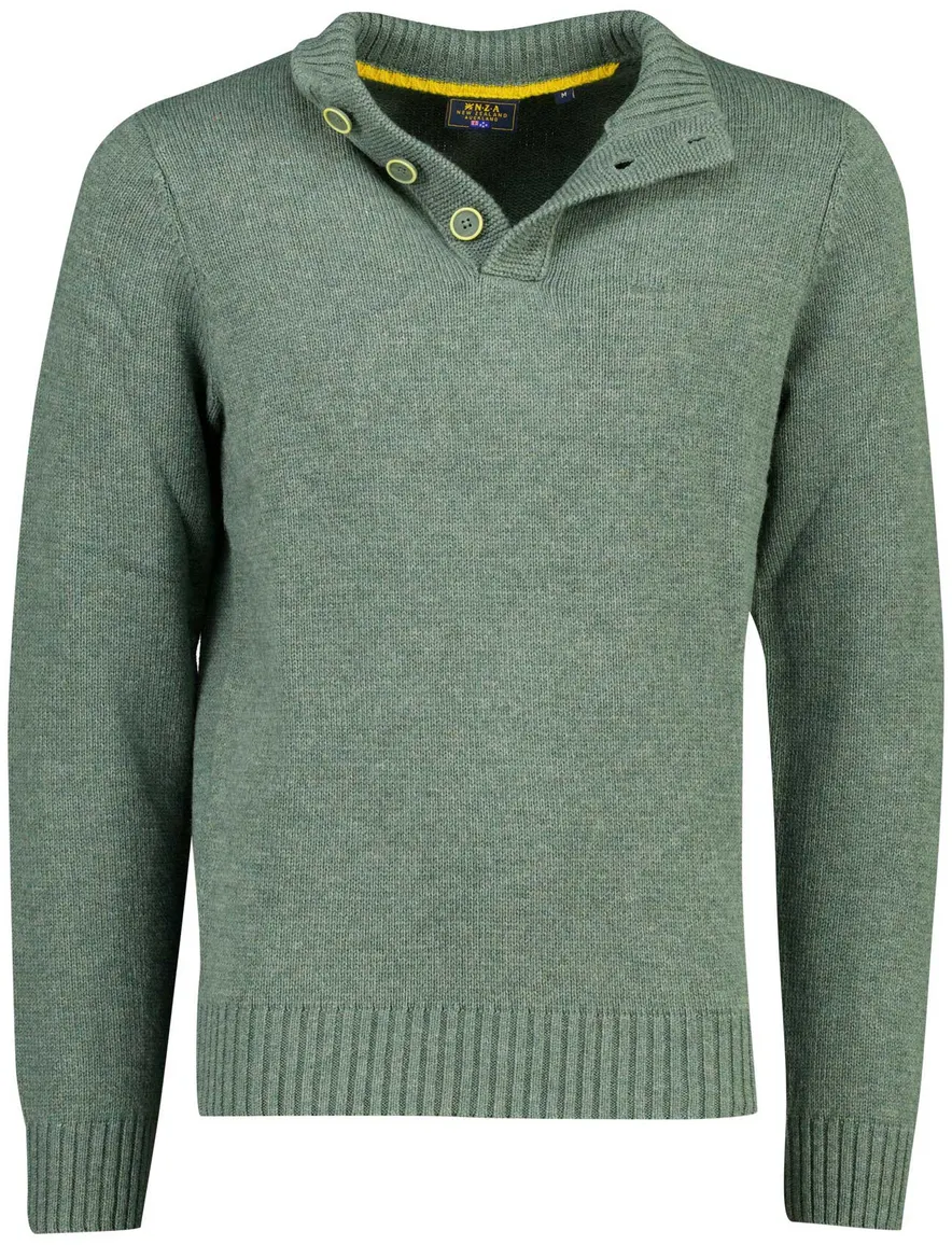 Trui New Zealand groen 26HN419-RANGER GREEN MELA