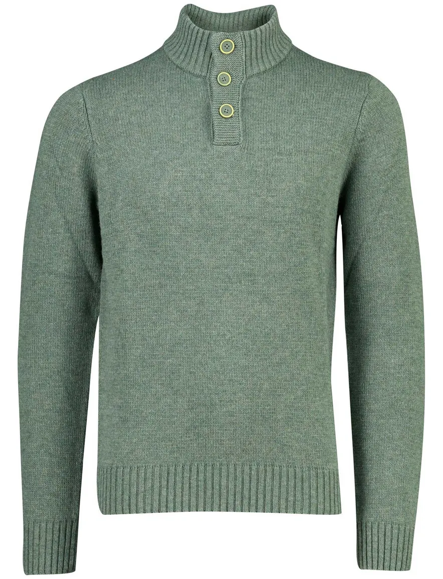 Trui New Zealand groen 26HN419-RANGER GREEN MELA