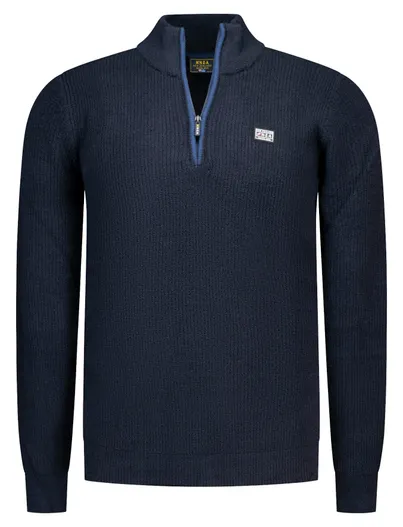 New Zealand Trui New Zealand donkerblauw gebreid