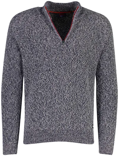 New Zealand Trui New Zealand donkerblauw gebreid