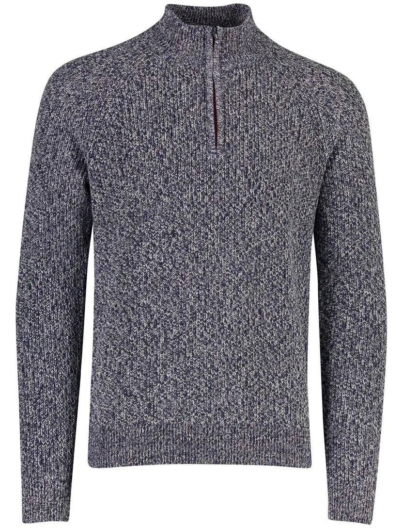 Trui New Zealand donkerblauw gebreid