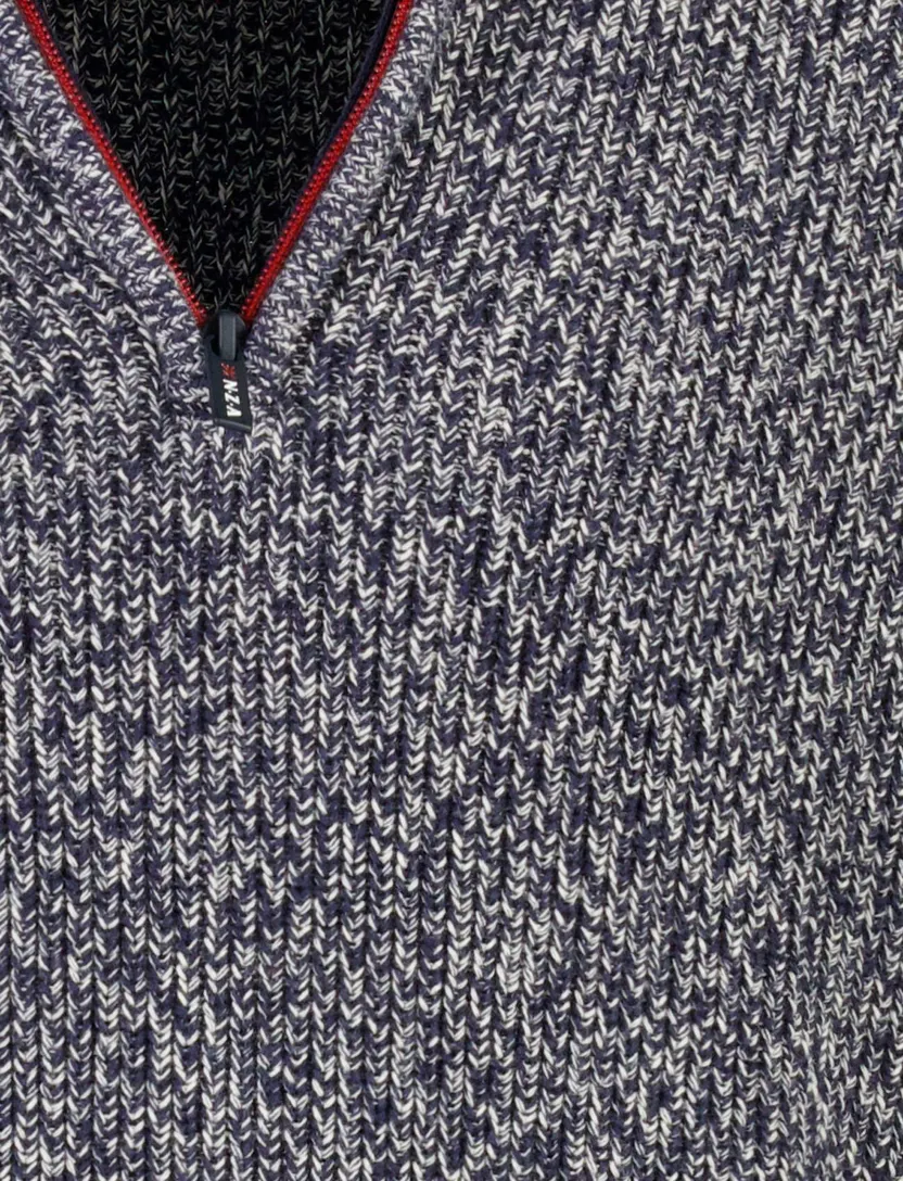 Trui New Zealand donkerblauw gebreid