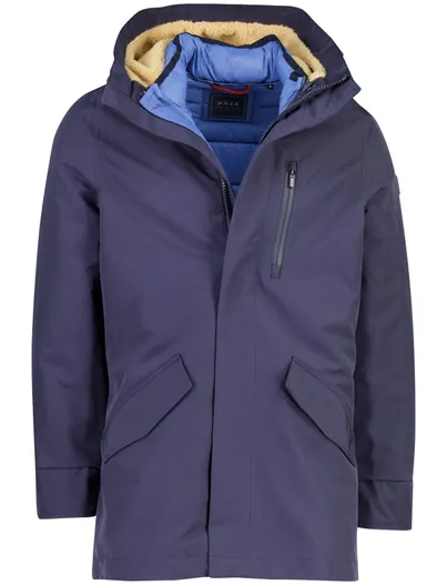 New Zealand New Zealand parka navy met borstzak