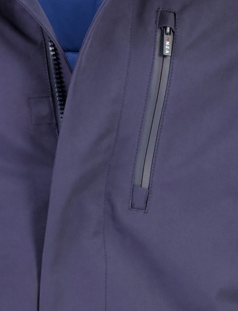 Parka jas New Zealand navy waterafstotend