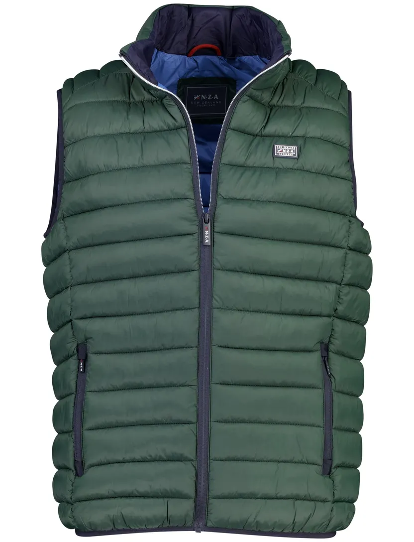 Bodywarmer New Zealand donkergroen
