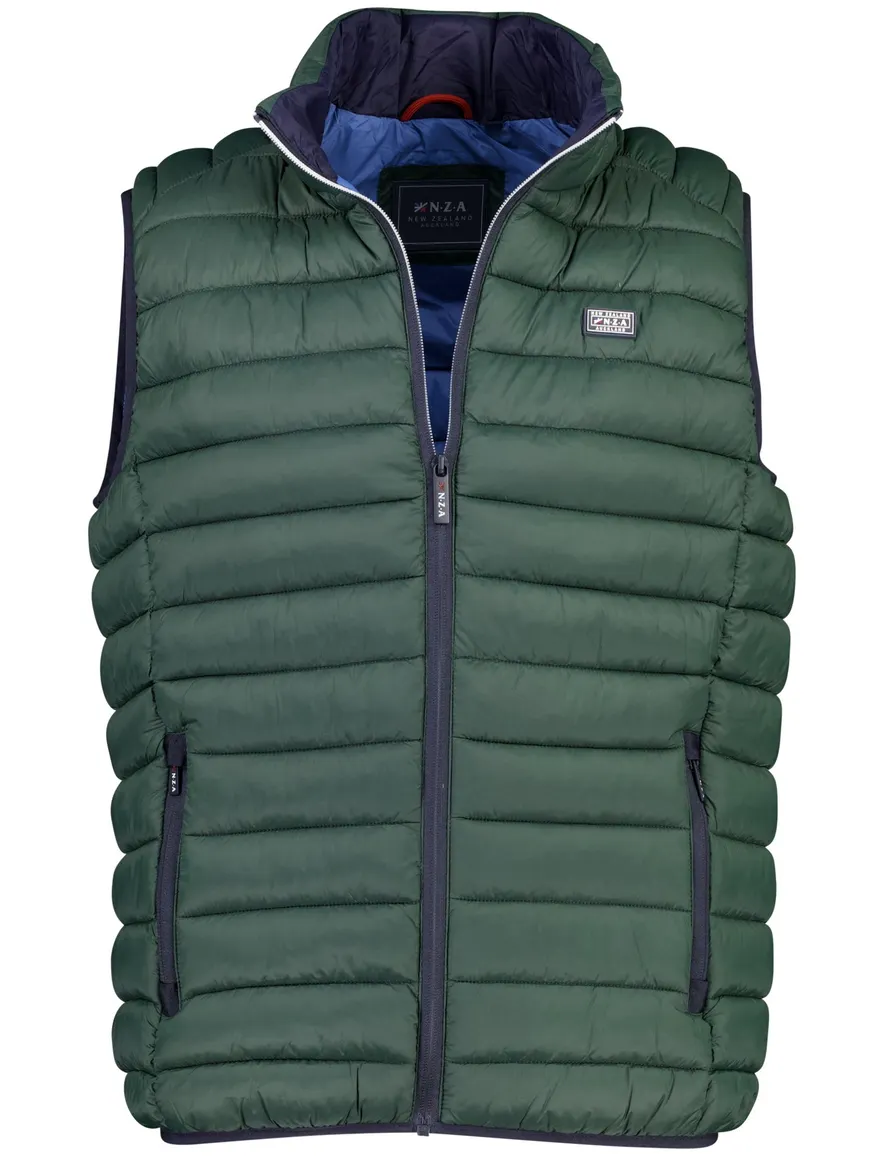 New Zealand bodywarmer donkergroen