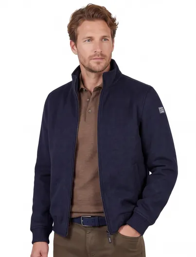 New Zealand New Zealand bomberjack donkerblauw gemeleerd