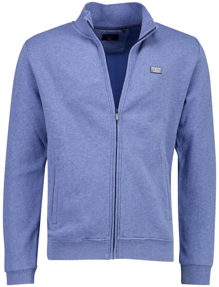 Vest New Zealand blauw katoen
