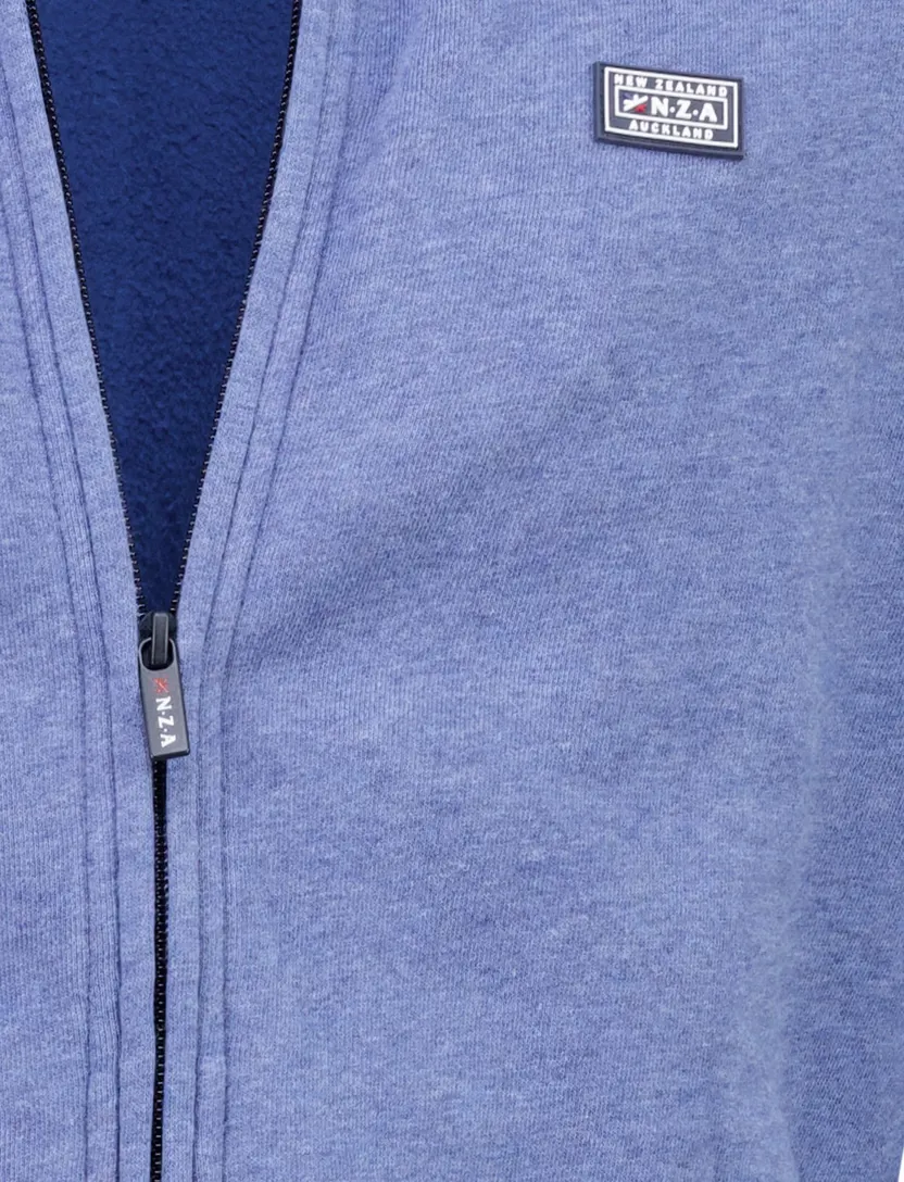 Vest New Zealand blauw katoen