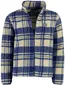 New Zealand outdoor vest blauw geruit