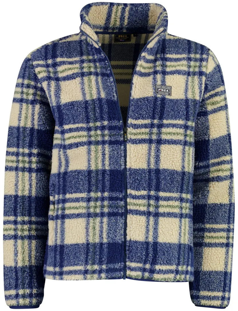 Vest New Zealand blauw normale fit
