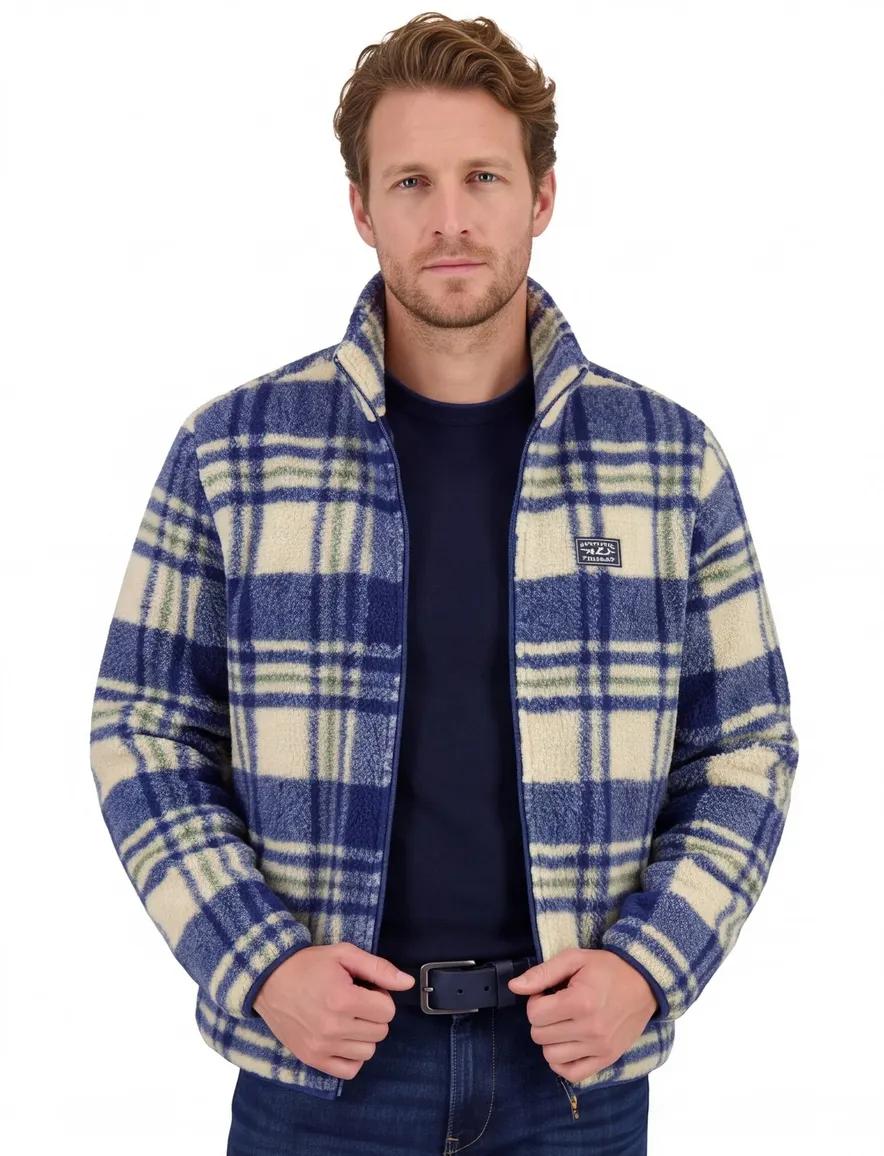 Vest New Zealand blauw 26HN370-INK BLUE