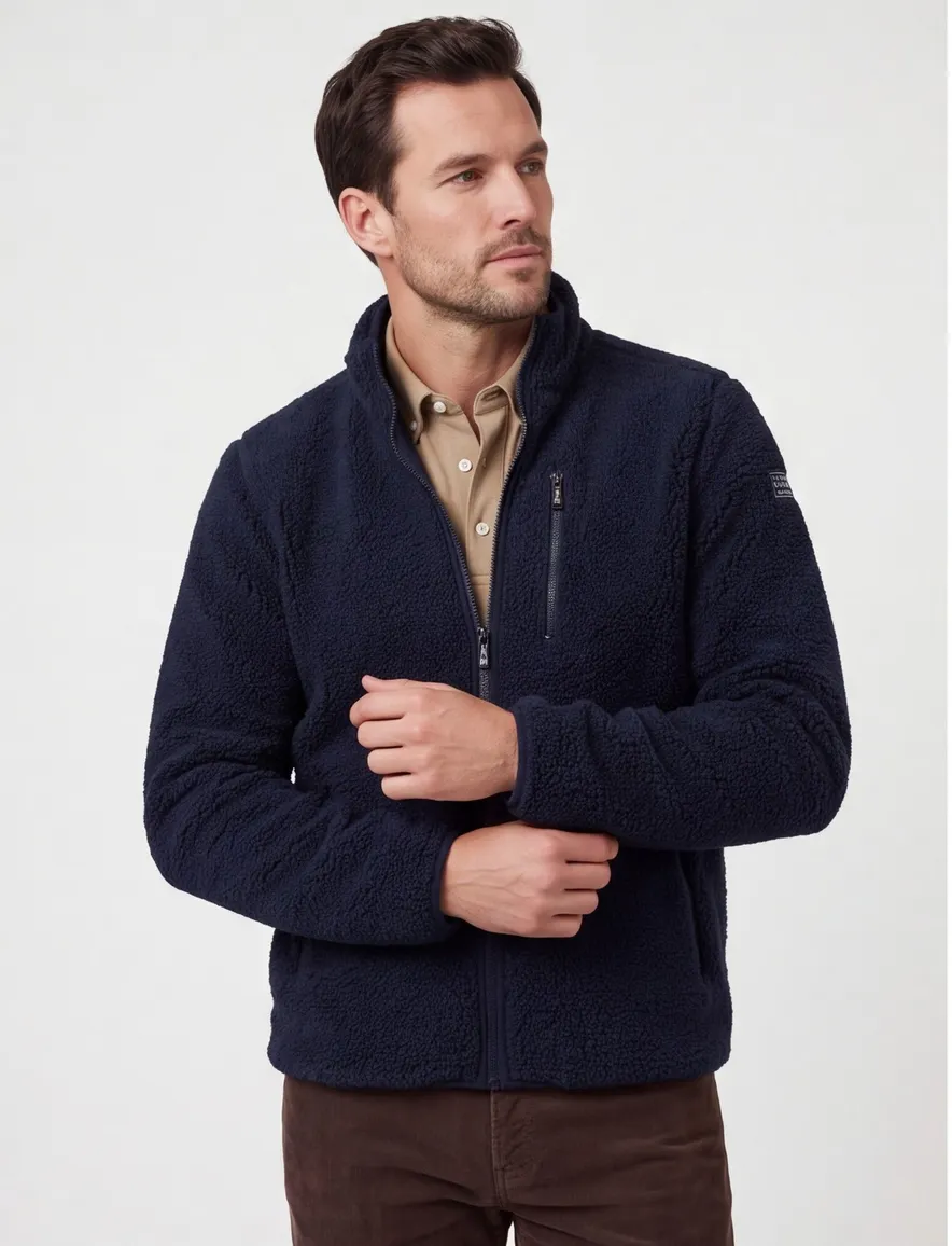 New Zealand outdoor vest donkerblauw met borstzak