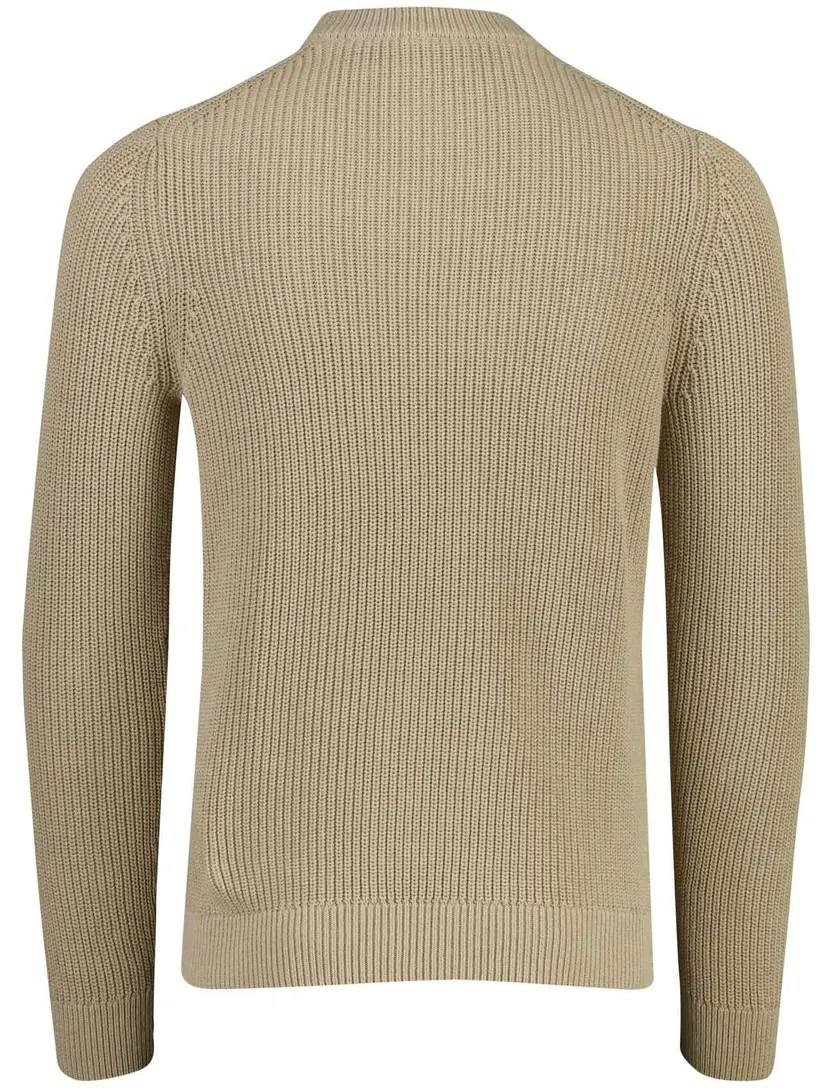 Trui New Zealand camel gebreid