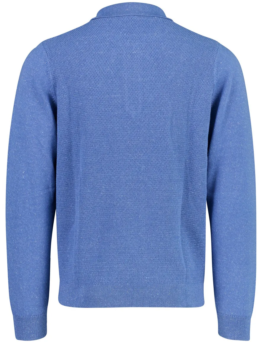 Trui New Zealand blauw 26HN414-CAPRI BLUE