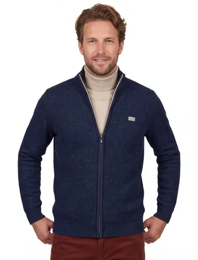 New Zealand Vest New Zealand donkerblauw 26HN452-OXFORD NAVY