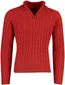 Trui New Zealand rood 26HN454-RUSTY ORANGE