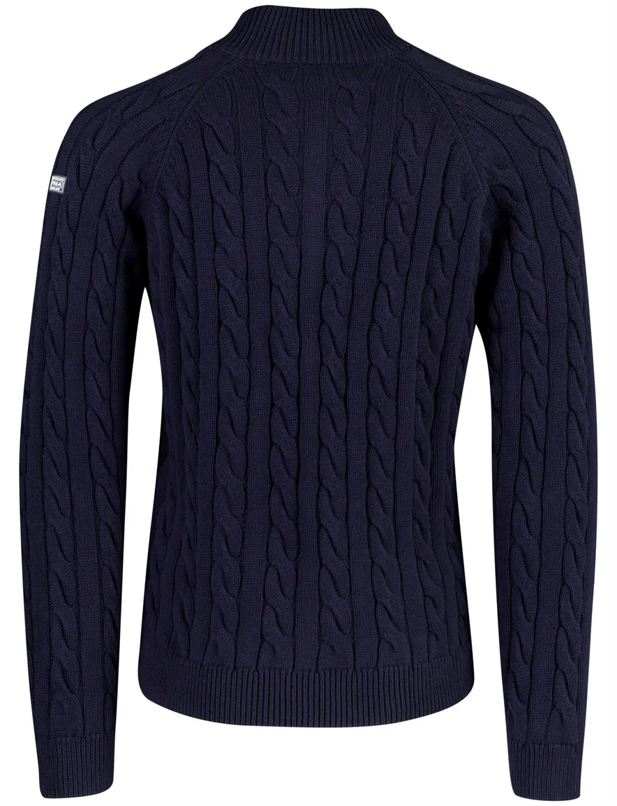 Trui New Zealand donkerblauw 26HN454-OXFORD NAVY