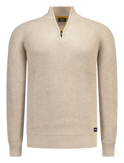 New Zealand Trui New Zealand beige gebreid
