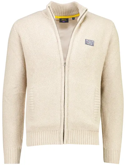 New Zealand Vest New Zealand beige grof gebreid