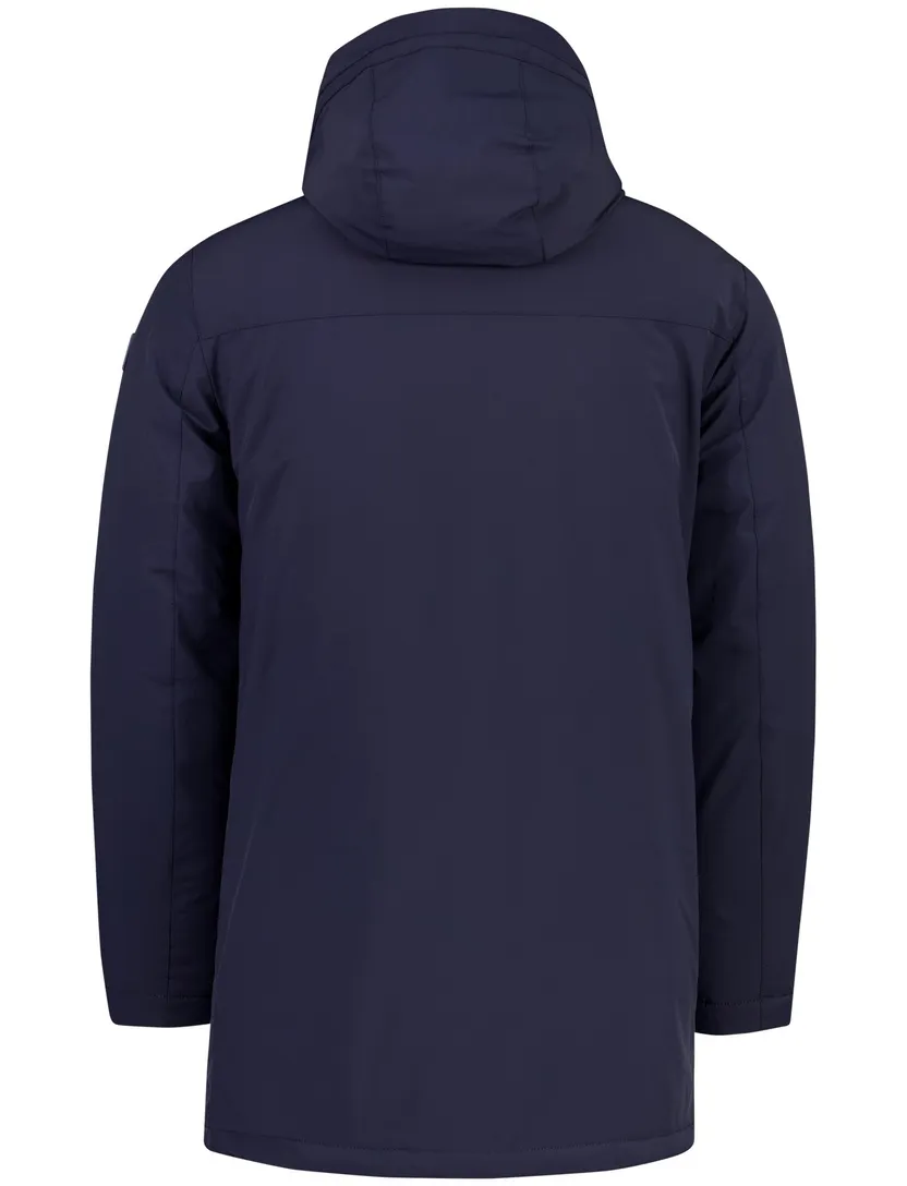 Parka jas New Zealand donkerblauw