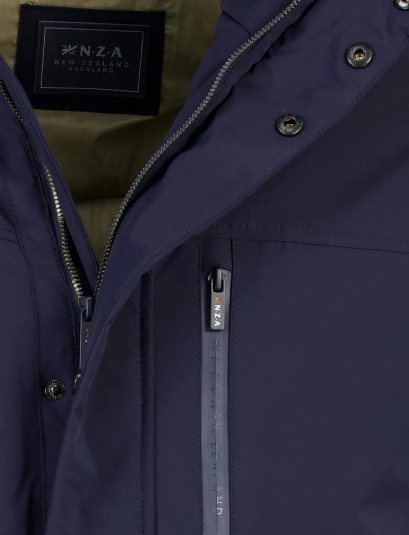 Parka jas New Zealand donkerblauw