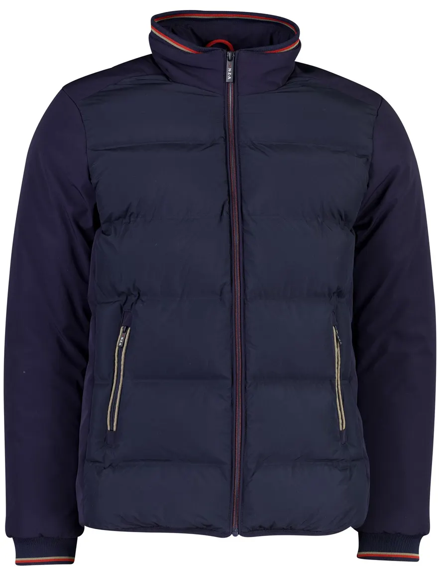 New Zealand gewatteerde jas donkerblauw warm