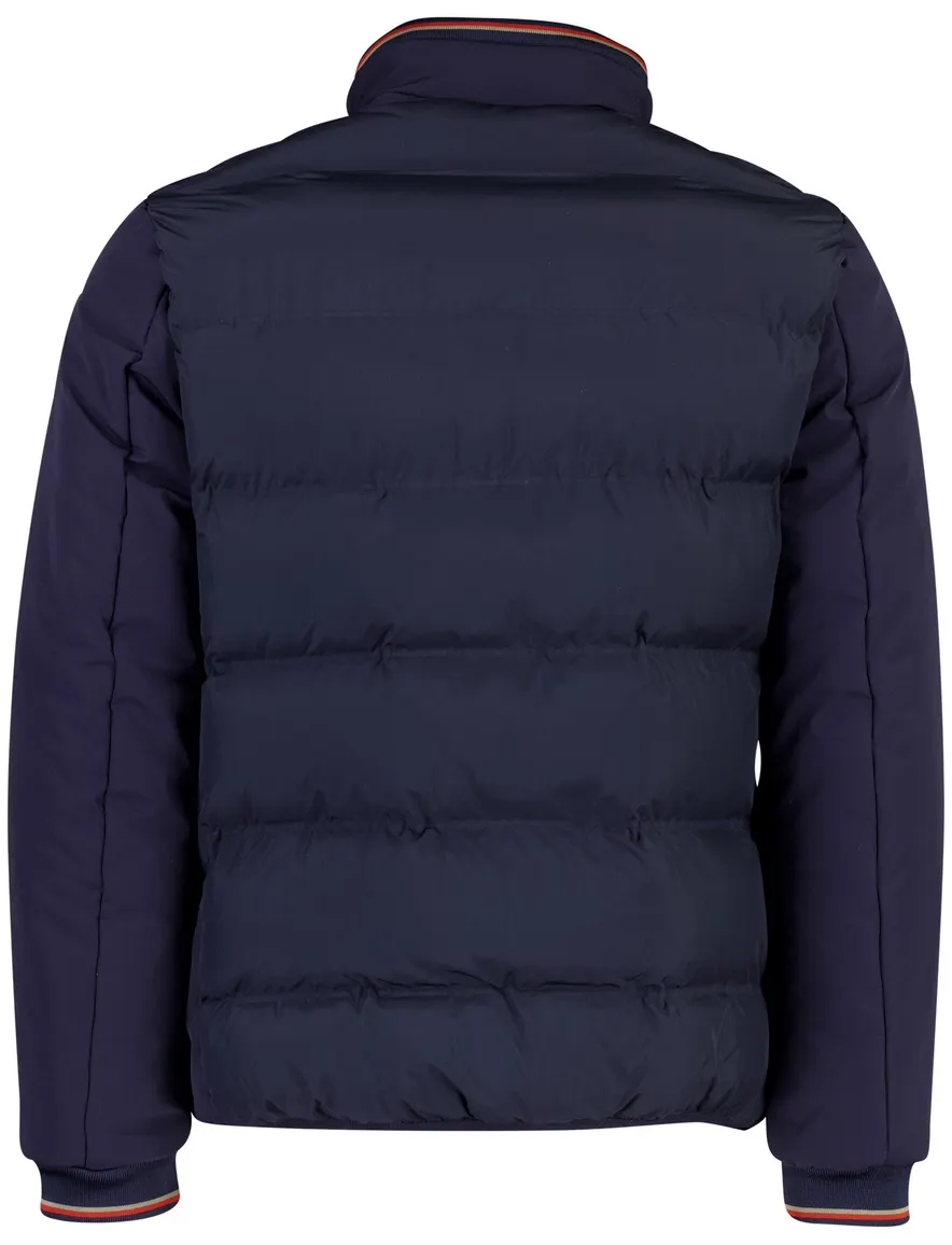 New Zealand gewatteerde jas donkerblauw warm