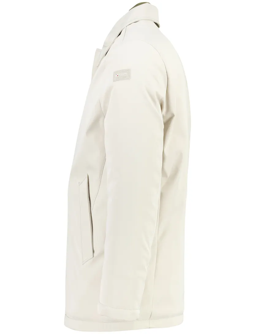 Regenjas New Zealand creme polyester waterdicht
