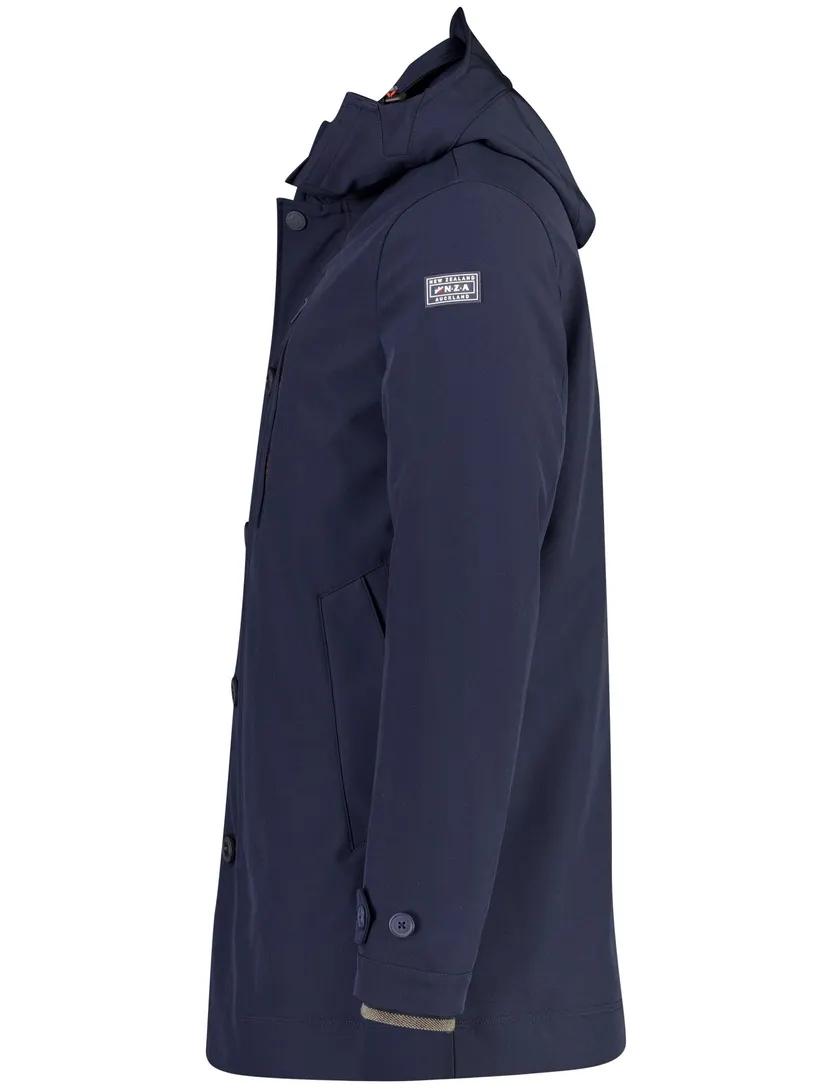 Parka jas New Zealand donkerblauw waterdicht