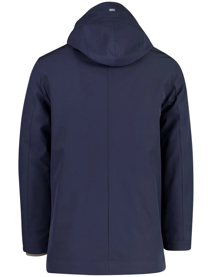 New Zealand parka jas donkerblauw waterdicht