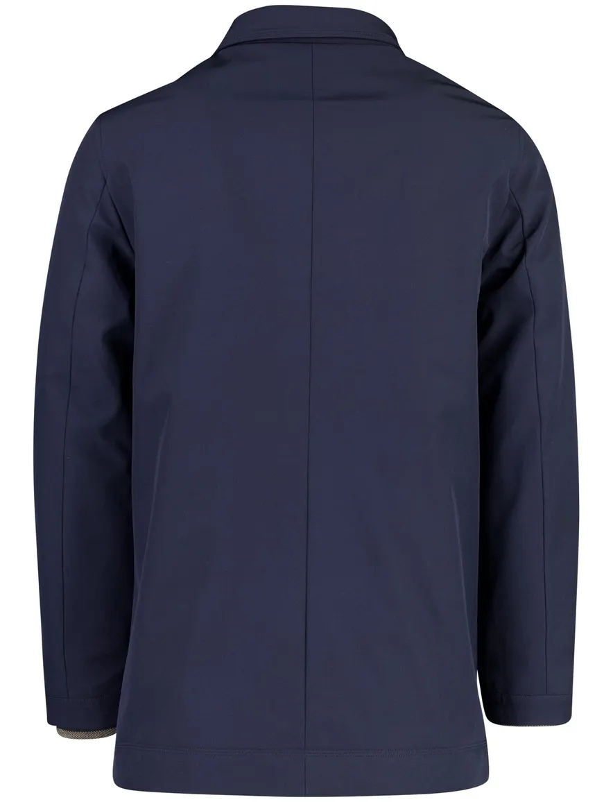 New Zealand parka jas donkerblauw waterdicht