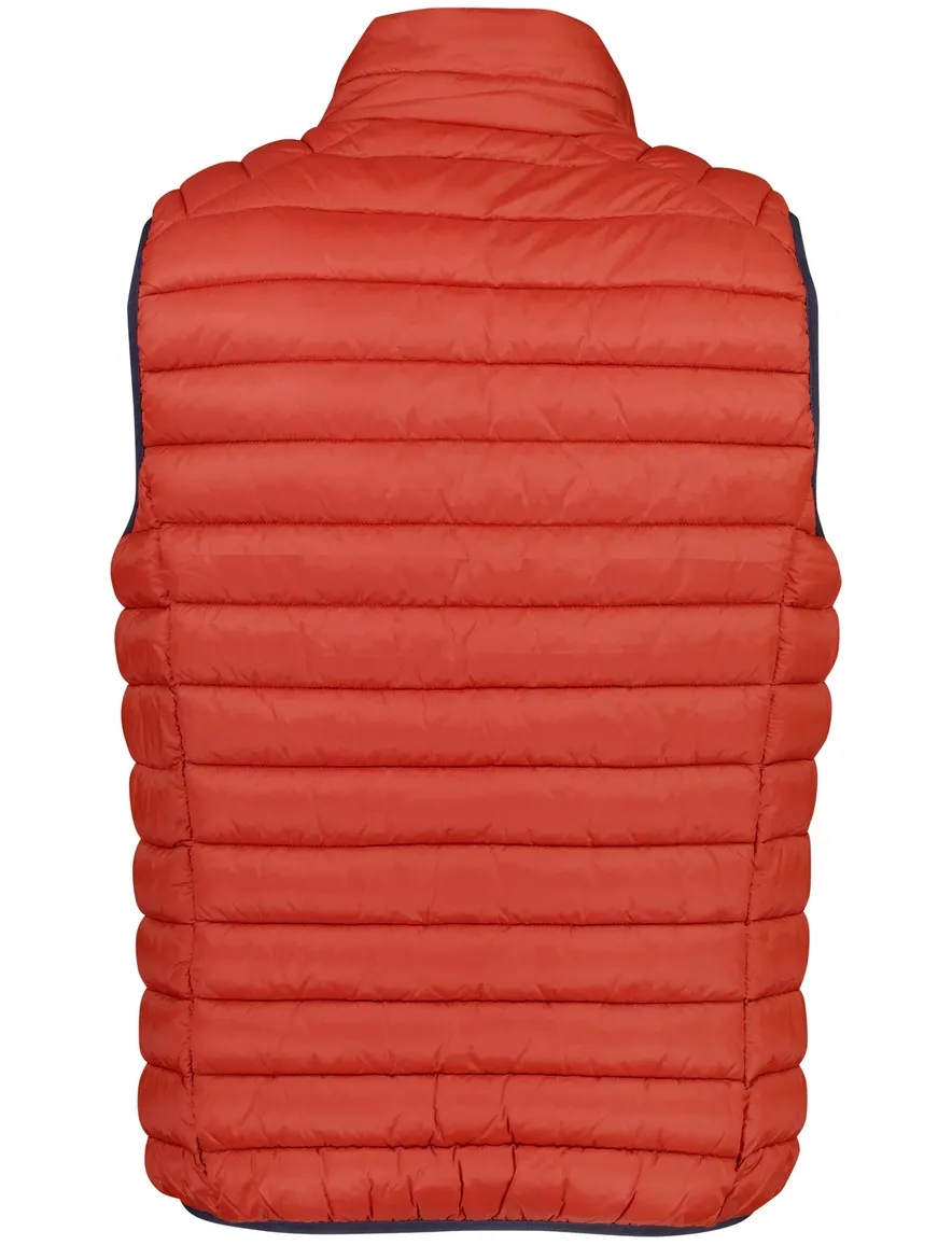 Bodywarmer New Zealand oranje 26HN820-RUSTY ORANGE