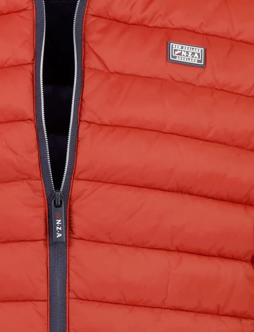 Bodywarmer New Zealand donker oranje