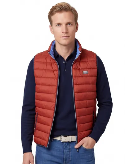 New Zealand Bodywarmer New Zealand donker oranje