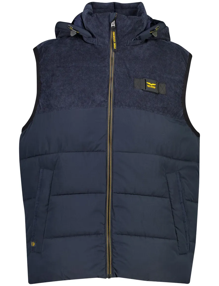 PME Legend bodywarmer donkerblauw