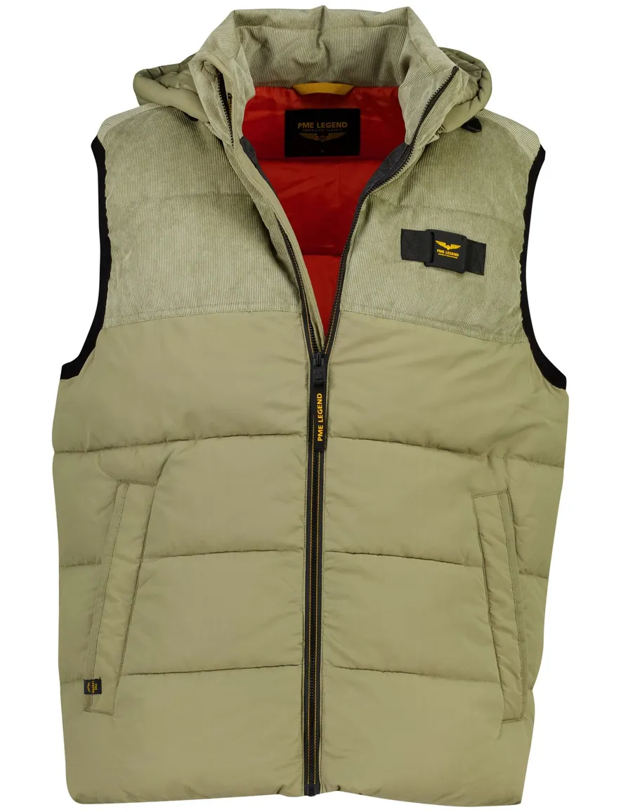 PME Legend bodywarmer khaki