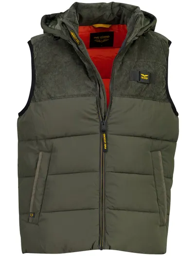PME Legend Bodywarmer PME Legend groen PBW2608102-Beluga